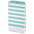 Husa Flip Cover pentru Samsung S6, HAMA Stripes Booklet, Mint/White