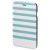 Husa Flip Cover pentru iPhone 6/6S, HAMA Stripes Booklet, Turquoise/White