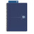 Caiet pentru birou cu spira, A4, 90 file, matematica, OXFORD Original Blue