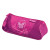 Necessaire triunghiular, 1 compartiment, HERLITZ Flexi Rose Butterfly