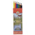 Creioane colorate, 6 culori/set, KOH-I-NOOR Omega