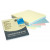Notes autoadeziv cub, 75 x 75mm, 100 file/set, diferite culori pastel, INFO NOTES Rainbow