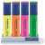 Textmarker 1-5mm, 4 culori/set, STAEDTLER Textsurfer classic