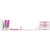 Suport vertical, culori duale, roz metalizat, LEITZ WOW
