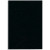 Coperti imitatie piele - negru, A4, 250 g/mp, 100 bucati/top, FELLOWES Delta