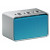 Difuzor stereo, portabil, cu bluetooth, albastru, RAPOO A600