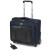 Troller, albastru/maro, din piele de bovina si nylon, FEDON Travel Web BS-Trolley