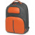 Troller pentru laptop 15", din piele de bovina, portocaliu cu gri, FEDON Web-Trolley-Bp