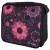 Geanta de umar, tip messenger, HERLITZ Be.Bag Black Ornament Flowers