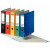 Biblioraft din carton prespan, 7.5cm, galben, ESSELTE Rainbow