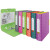 Biblioraft, 7.5cm, verde neonalbastru, LEITZ 180° Active Retro Chic
