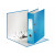 Biblioraft carton laminat, 8.5cm, albastru metalizat, LEITZ 180° Wow