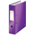 Biblioraft carton laminat, 8.5cm, mov metalizat, LEITZ 180° Wow