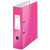 Biblioraft carton laminat, 8.5cm, roz metalizat, LEITZ 180° Wow