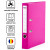 Biblioraft plastifiat, 5.0cm, roz, PLUSS_PL50PP713-1