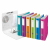 Biblioraft polyfoam, 5.0cm, albastru metalizat, LEITZ 180° Active WOW