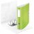 Biblioraft polyfoam, 5.0cm, verde metalizat, LEITZ 180° Active Wow