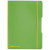 Caiet A5, 2 x 40 file, dictando si matematica, coperta verde deschis transparent, elastic galben, HERLITZ My.Book Flex