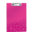 Clipboard A4, cu coperta, roz metalizat, LEITZ WOW