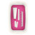 Cutie pentru depozitare, cu capac, mica(A5), alb/roz, LEITZ MyBox
