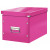 Cutie pentru depozitare, roz, Leitz Click & Store Cub Mare