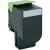 Toner, black, LEXMARK 70C2HK0