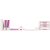 Dispenser banda adeziva inclusa, roz metalizat, LEITZ WOW