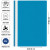 Dosar din plastic, cu sina, albastru, ESSELTE VIVIDA_ES15386-1