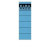 Etichete autoadezive pt. bibliorafturi, 58 x 190mm, albastru, 10 buc/set, ELBA