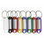 Etichete pentru chei, culori asortate, 25 buc/set, ALCO