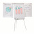 Flipchart magnetic, cu brate extensibile, 68 x 105cm, FRANKEN ECOSerie