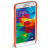 Carcasa Samsung Galaxy S5, portocaliu, din piele de bovina, FEDON