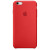 Husa de protectie APPLE pentru iPhone 6s, Silicon, Red