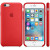 Husa de protectie APPLE pentru iPhone 6s, Silicon, Red