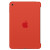 Husa APPLE Silicone Case pentru iPad Mini 4, Orange