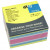 Notes autoadeziv cub, 75 x 75mm, 450 file/set, diferite culori pastel, INFO NOTES Mix