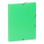 Mapa din plastic, A4, verde, cu elastic, VIQUEL Coolbox