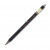 Creion mecanic metalic 2mm, negru, accesorii cromate, KOH-I-NOOR Toison D'or