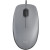 Mouse cu fir, Silentios, USB, gri, LOGITECH M110