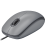 Mouse cu fir, Silentios, USB, gri, LOGITECH M110