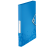 Mapa din plastic, A4, cu elastic, albastru metalizat, LEITZ WOW Jumbo