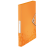 Mapa din plastic, A4, cu elastic, portocaliu metalizat, LEITZ WOW Jumbo