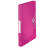 Mapa din plastic, A4, cu elastic, roz metalizat, LEITZ WOW Jumbo