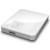 Hard disk extern WD My Passport Ultra 1TB White USB 3.0 Hardware Encryption