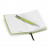 Caiet de birou A6, verde, din imitatie de piele, FEDON Notebook