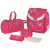Ghiozdan ergonomic echipat, HERLITZ Flexi Plus Pink Butterfly