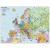 Puzzle Harta politica a Europei, 500 piese, RAVENSBURGER Puzzle Adulti