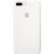 Husa de protectie APPLE pentru iPhone 7 Plus, silicon, white