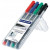 Marker pt. CD/DVD, 0.4mm, 4 culori/set, STAEDTLER