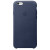 Husa de protectie APPLE pentru iPhone 6s, Piele, Midnight Blue